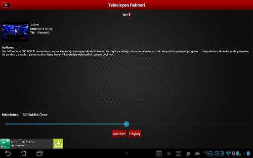 Mobil Canlı Tv screenshot 13