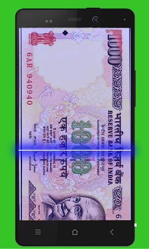 Fake Money Scanner Prank स्क्रीनशॉट 2