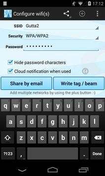 Instant NFC WiFi   Notify screenshot 1