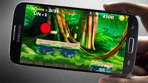 Jungle Ball Lite: Tilt & Draw screenshot 6