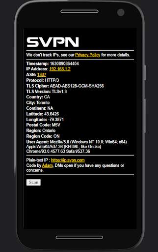 VPN Scanner screenshot 1