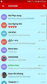 RAKHINE Messenger screenshot 2