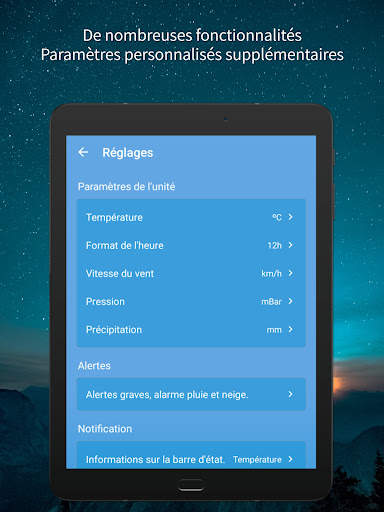 Prévisions météo (carte radar) screenshot 22