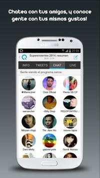 vuQio - Guia TV y Social TV screenshot 5