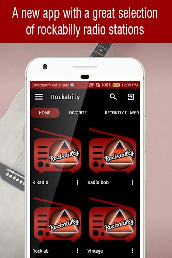 rockabilly radio stations FM, great music online screenshot 1