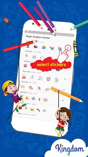 Magic King Stickers for Whatsapp - WAStickerApps screenshot 2