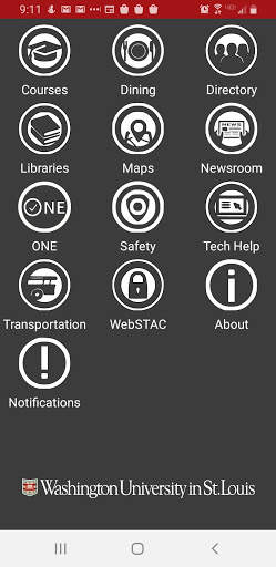 WashU Mobile screenshot 1