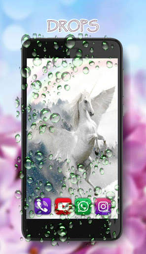 Unicorn Fantasy Live Wallpaper screenshot 2