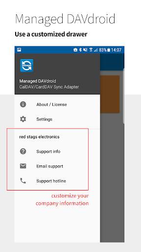 Managed DAVx⁵ – CalDAV/CardDAV for Organizations screenshot 4