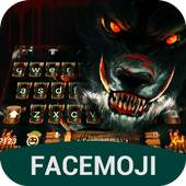 Evil Blood Wolf & Dark Forest Keyboard Theme v1.0
