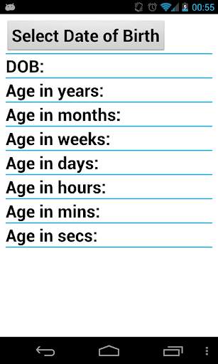 Age Calculator screenshot 1