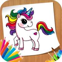 How to Draw Unicorn - Learn Dr