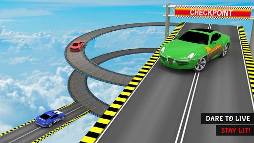 Ramp Car Stunts : impossible stunt car tracks 3d screenshot 15