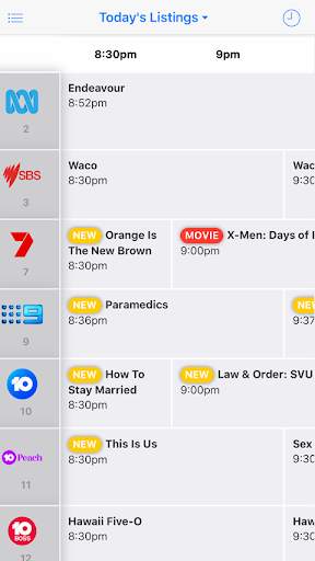 TV Guide Australia screenshot 1