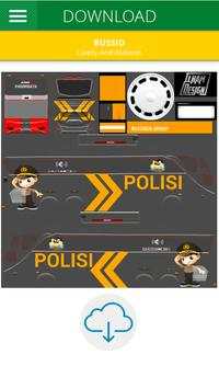 Livery Bus Polisi screenshot 4