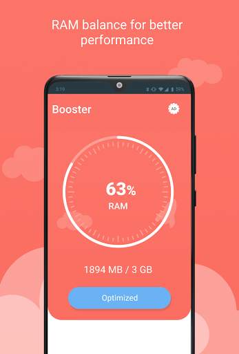 RocketCleaner - clean your phone screenshot 1