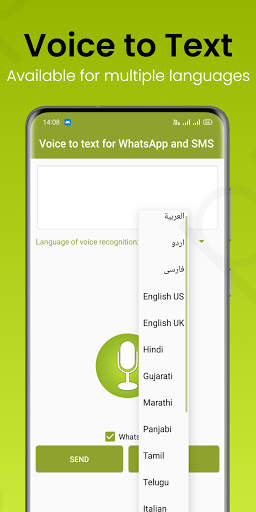 Voice to Text for WhatsApp and SMS screenshot 3