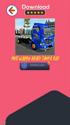 Mod Bussid Full Strobo Truk screenshot 6