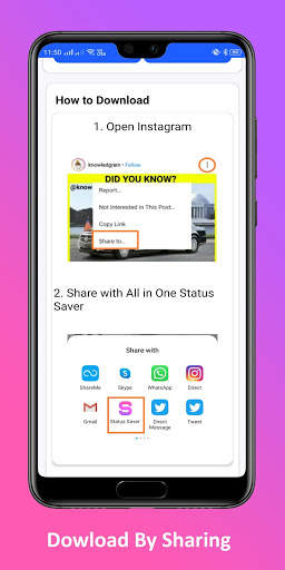 Status Saver - Instagram, WhatsApp, Josh & Likee स्क्रीनशॉट 4