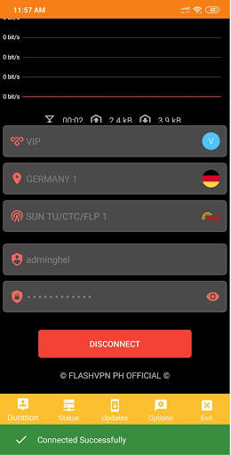 Flash VPN Official 1 تصوير الشاشة