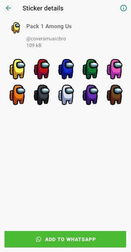 Stickers de Among Us para WhatSapp - WAStickers screenshot 4