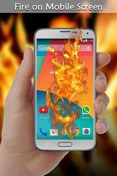 Fire on Screen Prank screenshot 1