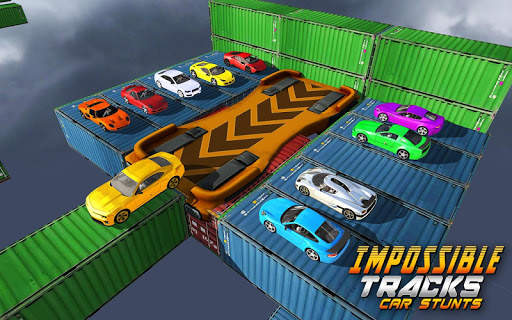 Crazy Car Stunts - Impossible tracks driving sim screenshot 19