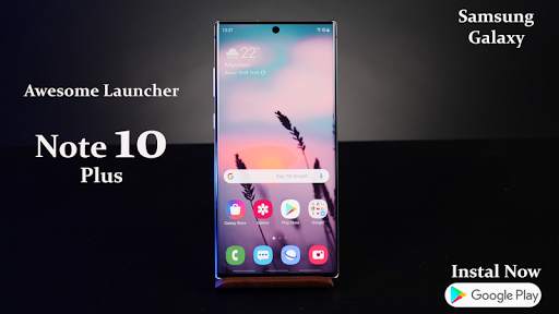 Note 10 | Theme for galaxy Note 10 plus & launcher screenshot 3
