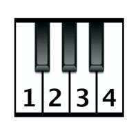 Learn Piano fast with numbers logo