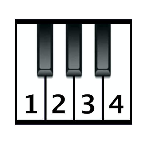 Learn Piano fast with numbers 9000