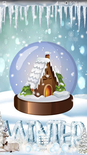 Winter Live Wallpaper screenshot 3