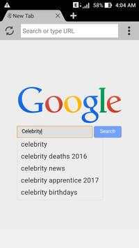 Web Browser screenshot 1