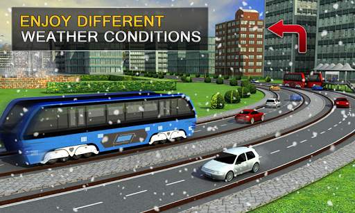 Real Elevated Bus Simulator 3D screenshot 4