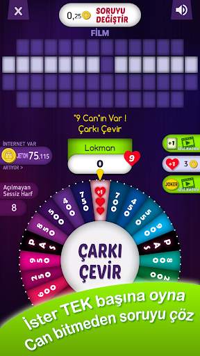Çarkıfelek Mobil - Finalde Zarf Seç screenshot 1