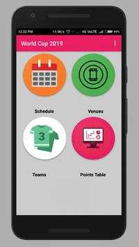 ICC World Cup 2019 -  Official App screenshot 1