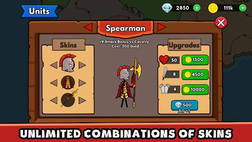 Stickman War: Legend Kingdoms screenshot 4