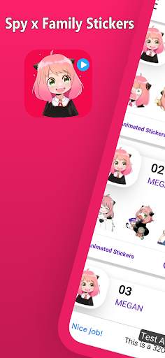 Spy x Family Stickers screenshot 1