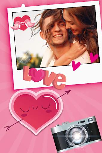 Decorate photos love stickers screenshot 1