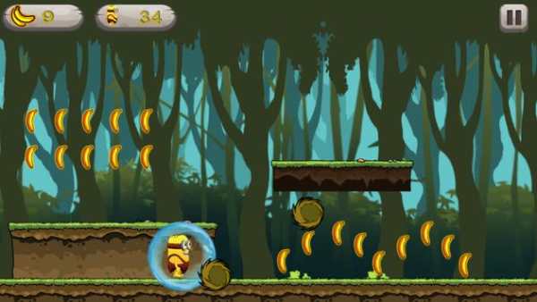 Minion Jungle Run स्क्रीनशॉट 1