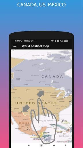 World Political Map 2022 screenshot 3