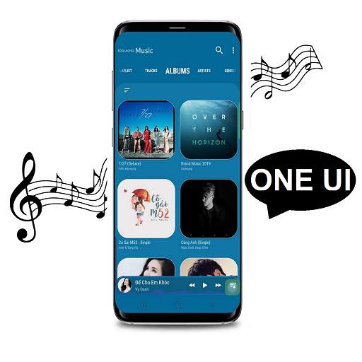 Music player One UI S10 S10  1.08.08