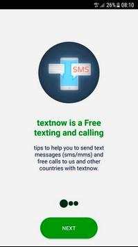 textnow free number and virtual call tips 1 تصوير الشاشة