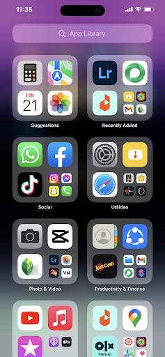 Launcher For iPhone 14 iOS 16 screenshot 5