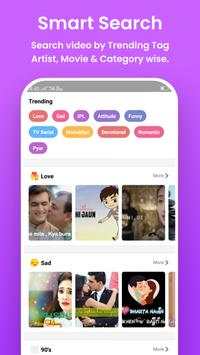 Full Screen Video Status for Whatsapp - VidFly скриншот 3