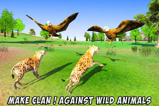 Eagle Simulator: Flying Bird Family Games screenshot 10