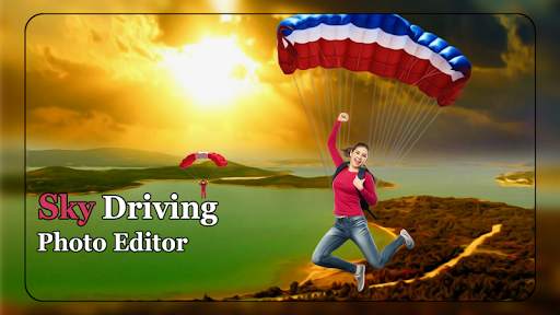Sky Driving Photo Editor - Sky Driving Photo Frame screenshot 3