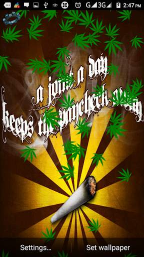 CBD Weed Live Wallpaper screenshot 4