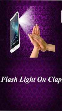 FlashLight On Clap - Android screenshot 1