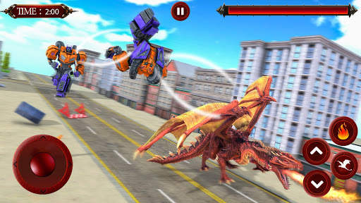 Flying Dragon Robot Transforma screenshot 3