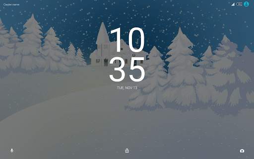 Silent Christmas Night Theme screenshot 9